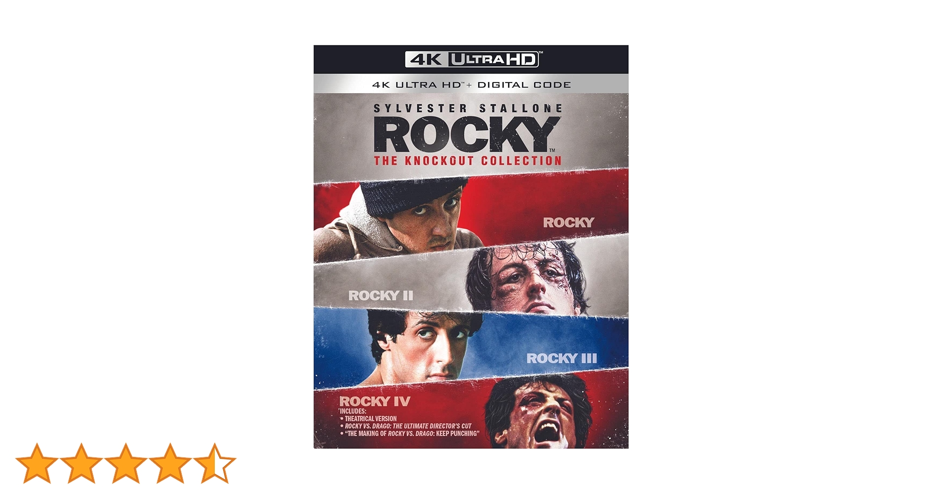 ロッキー ザ・ノックアウト・コレクション (4K UHD) ROCKY BJ ROCKY: THE KNOCKOUT COLLECTION (4K ULTRA HD/DIGITAL): Amazon